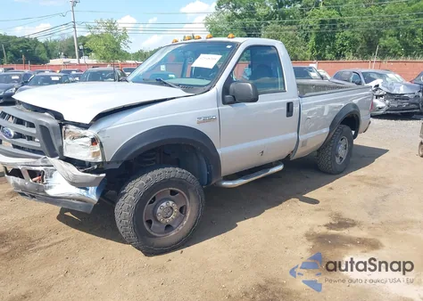 2005 Ford F-250 Xl/Xlt из США, поврежденный, VIN 1FTNF21585EA19366